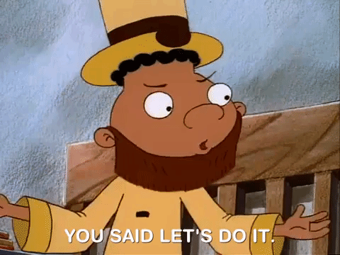 hey arnold nick splat GIF