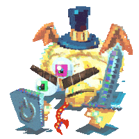 Pixel Art Sticker