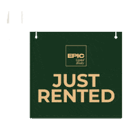 Rented Sticker by Epic Capital Realty