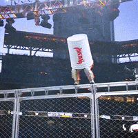 Trash Can Jump GIF by WWE