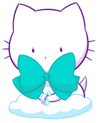 Bubble Tea Cat Sticker by shourimajo