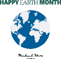 Save The Earth World Sticker by Michael Stars