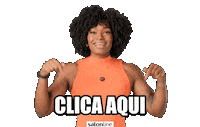 Clica Aqui Crespa Sticker by Salon Line