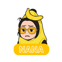 Sticker Banana Sticker