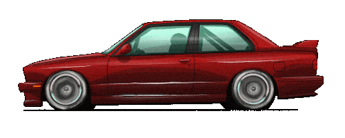 Touring Car Race Sticker