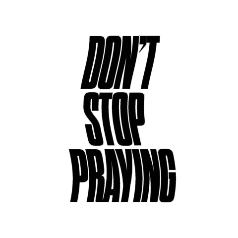 Jesus Praying Sticker by Essential Worship