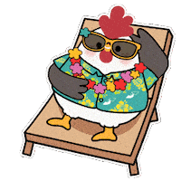 Summer Sunburn Sticker by 澳娛綜合