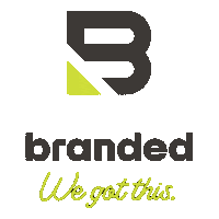 Logo Branding Sticker by Branded.at