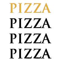 Pizza Menu Sticker by LeTorri