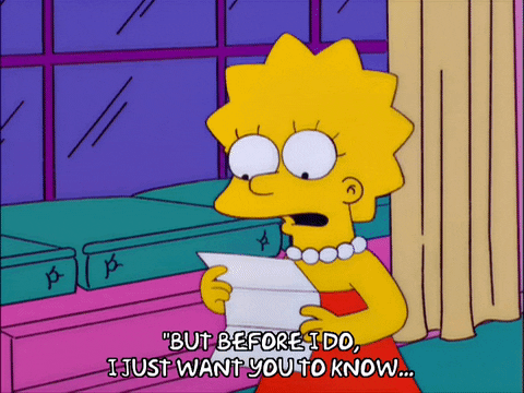 happy lisa simpson GIF