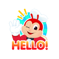sticker hello by Jollibee