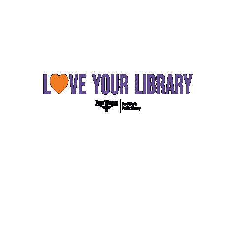 Love Your Library Sticker by Fort Worth Public Library