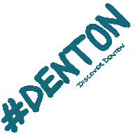 Texas Dentoning Sticker by Discover Denton