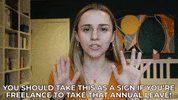Vacation Hannah GIF by HannahWitton