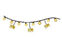 Lights Decor Sticker by STOM Productions