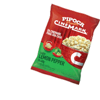 Snack Popcorn Sticker by Cinemark Brasil