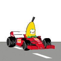 Penguin F1 Sticker by Abster