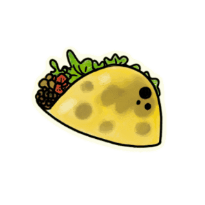 Food Vegan Sticker