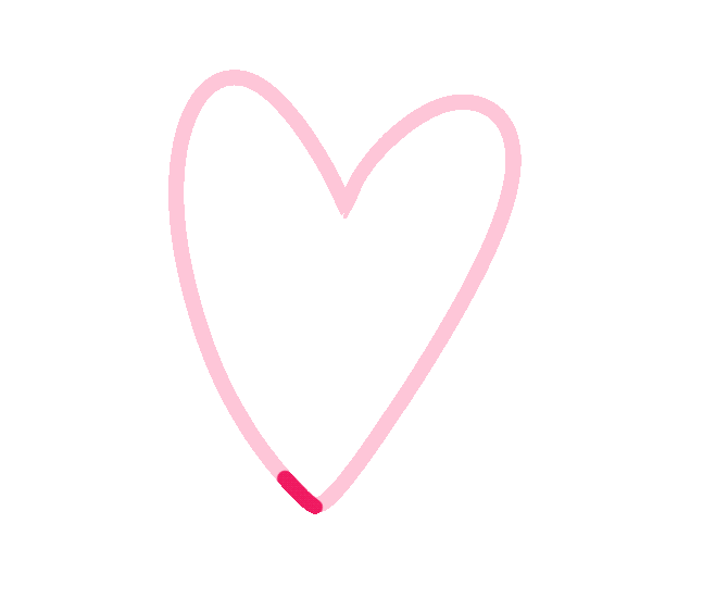 In Love Heart Sticker