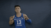 Byu Basketball Gocougs GIF by BYU Cougars