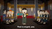 eric cartman walking GIF by South Park 