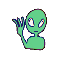 Ufo Sticker