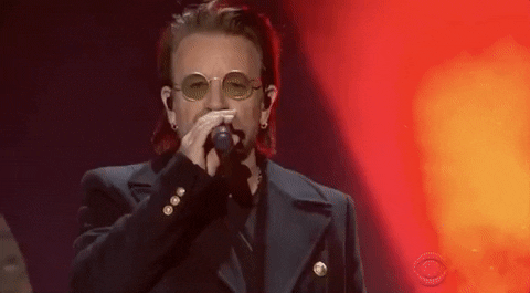 red carpet u2 GIF by Recording Academy / GRAMMYs