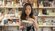 andrea bang popcorn GIF by Kim's Convenience