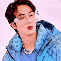 Pink Glasses GIF