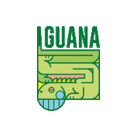IguanaTerraza restaurante eventos sevilla iguana Sticker