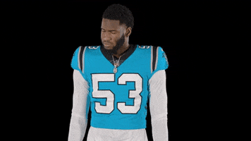 North Carolina Eye Roll GIF by Carolina Panthers