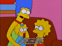 happy marge simpson GIF