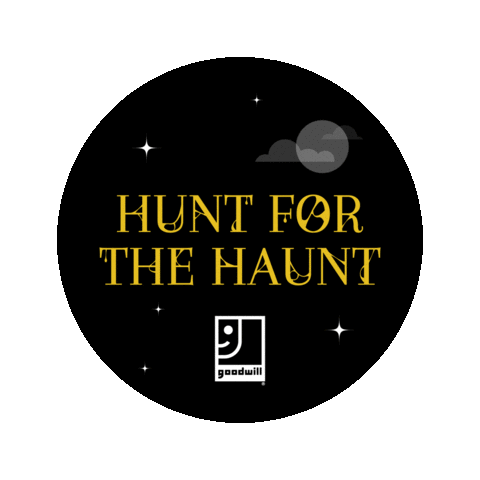 Halloween Thrift Sticker by GoodwillIntl