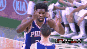 Philadelphia 76Ers Sixers GIF by NBA