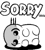 Sorry Discord Sticker by kaomoji