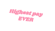 Happy Pink Sticker by Glowb