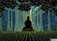 Buddha Buda Budismo Meditação Nirvana Bodhi Peace Enlightenment Paz Iluminação Iluminación Tharpa GIF by Editora Tharpa Brasil