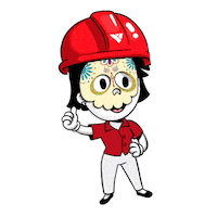 viprocosamx halloween construction mascara construccion Sticker