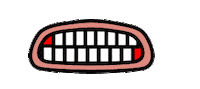 Face Slither Sticker by ShowtheMonster