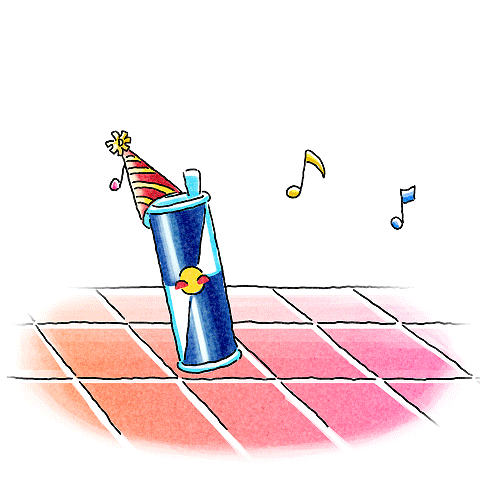 Happy Party Sticker by Red Bull