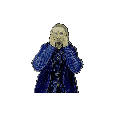 Van Gogh Sticker by Max Vol
