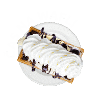 Waffle Sticker by Jana