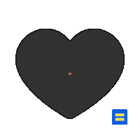 Love Is Love Hearts Sticker by Human Rights Campaign