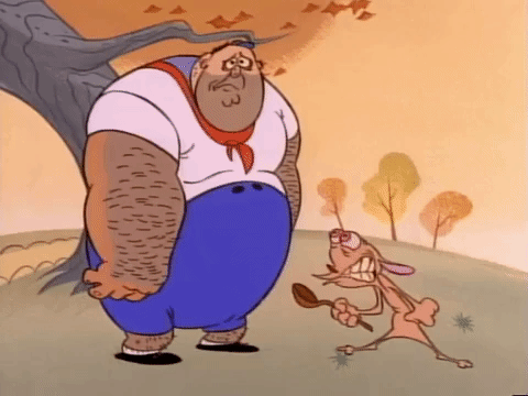 ren and stimpy nicksplat GIF