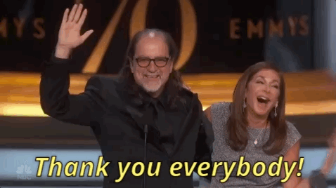 Emmy Awards Thank You GIF by Emmys