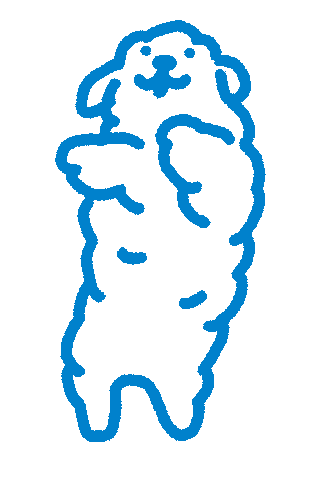 Dance Dog Sticker by Jorge