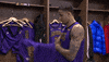 getting ready los angeles lakers GIF by NBA