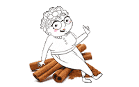 Cinnamon Sticker by Casa Reca