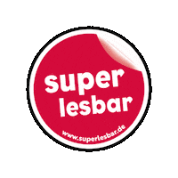 beltzverlagsgruppe bücherliebe leseliebe leseförderung superlesbar Sticker
