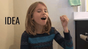 sign language idea GIF by ASL Nook